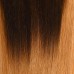 Clip-On Par Natural 40cm 90gr Ombre Saten Ciocolatiu/Blond Miere #T4/27