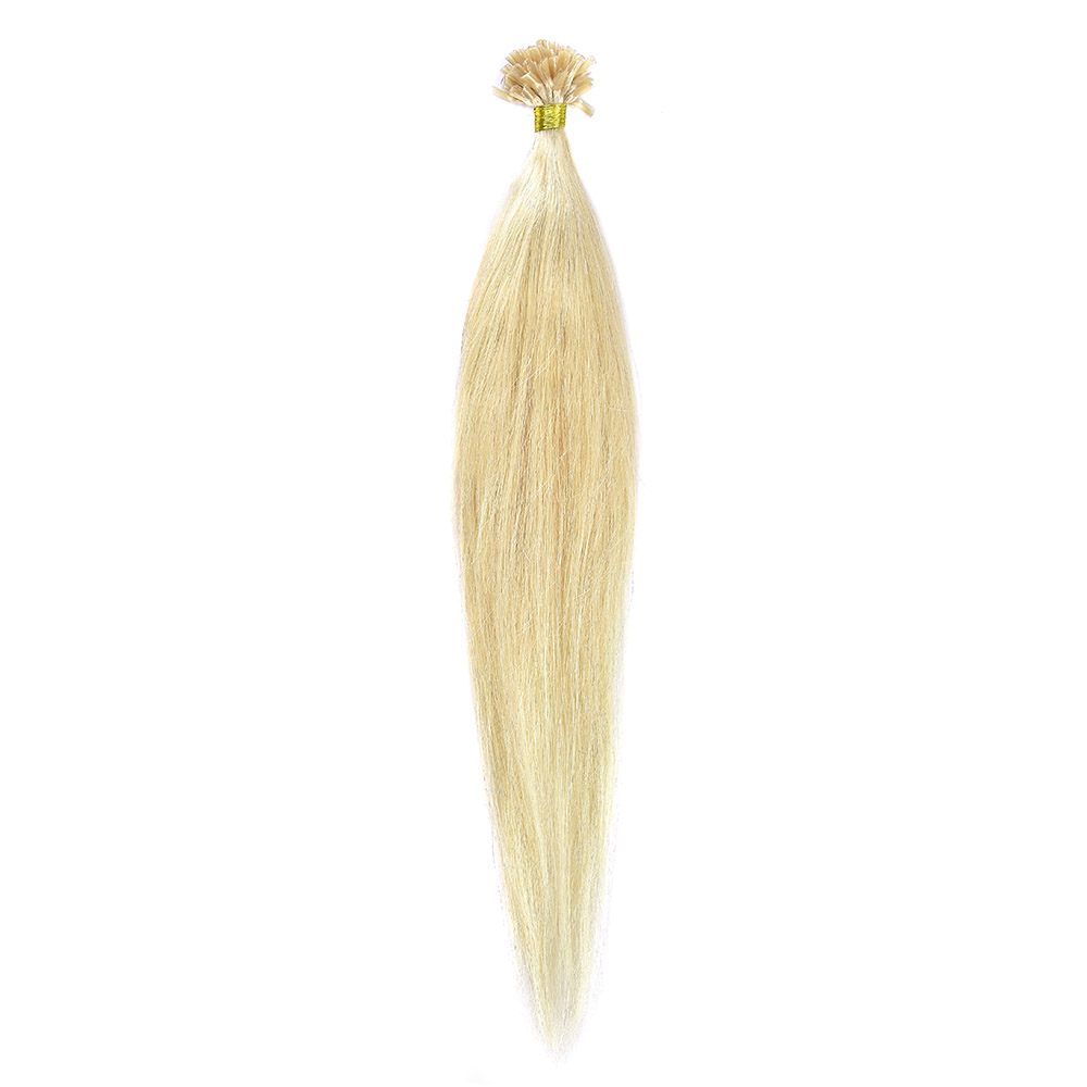 Cheratina Par Natural 50cm 50suv 1gr/suv Blond Ultra Cenusiu #LightSilver