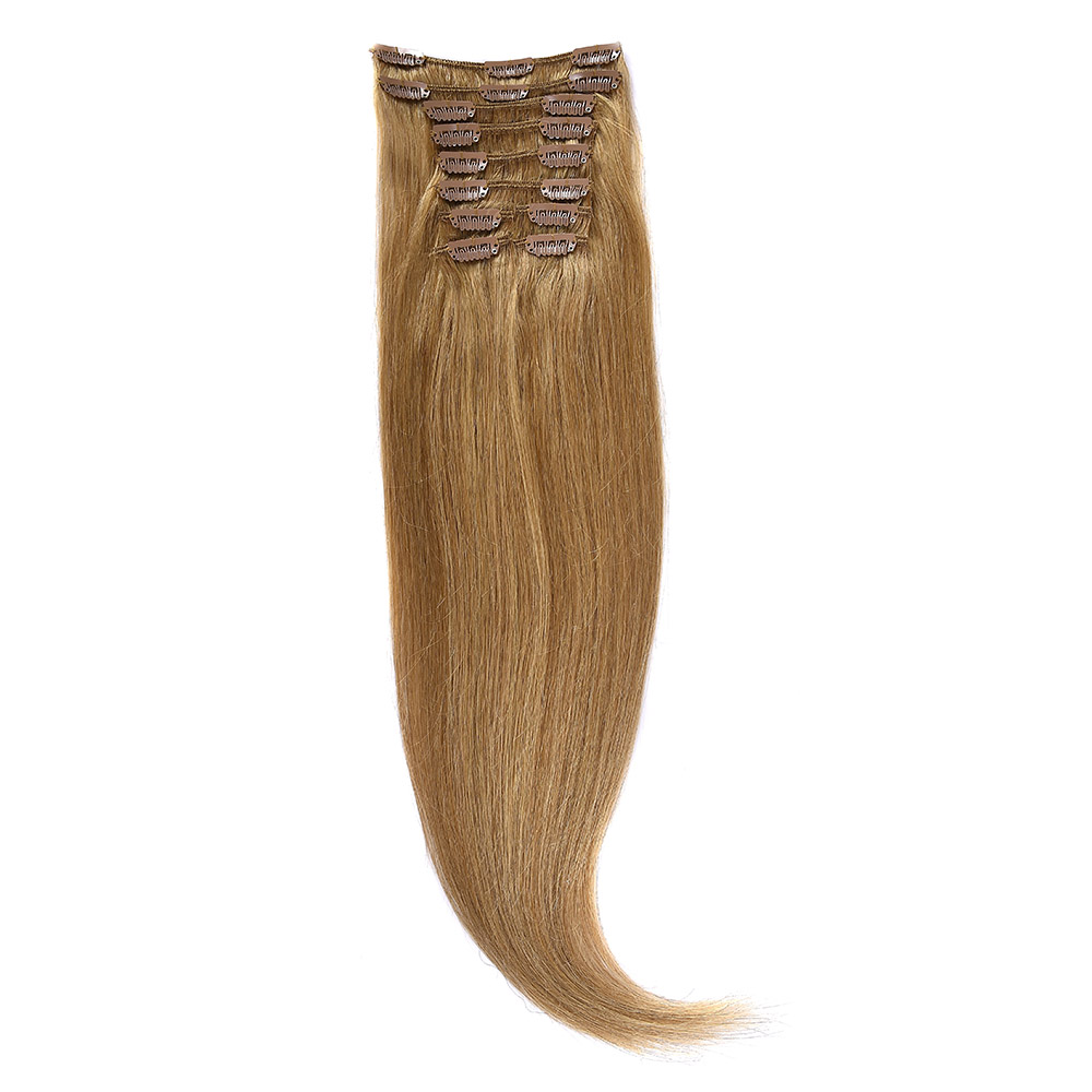 Clip-On Par Natural 60cm 100gr Blond Miere #27